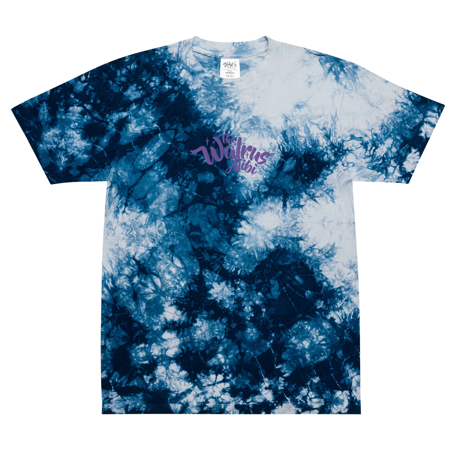 Oversized tie-dye t-shirt